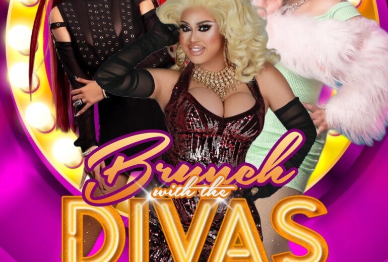 Brunch with the Divas Logo and placeholder image for a future show.