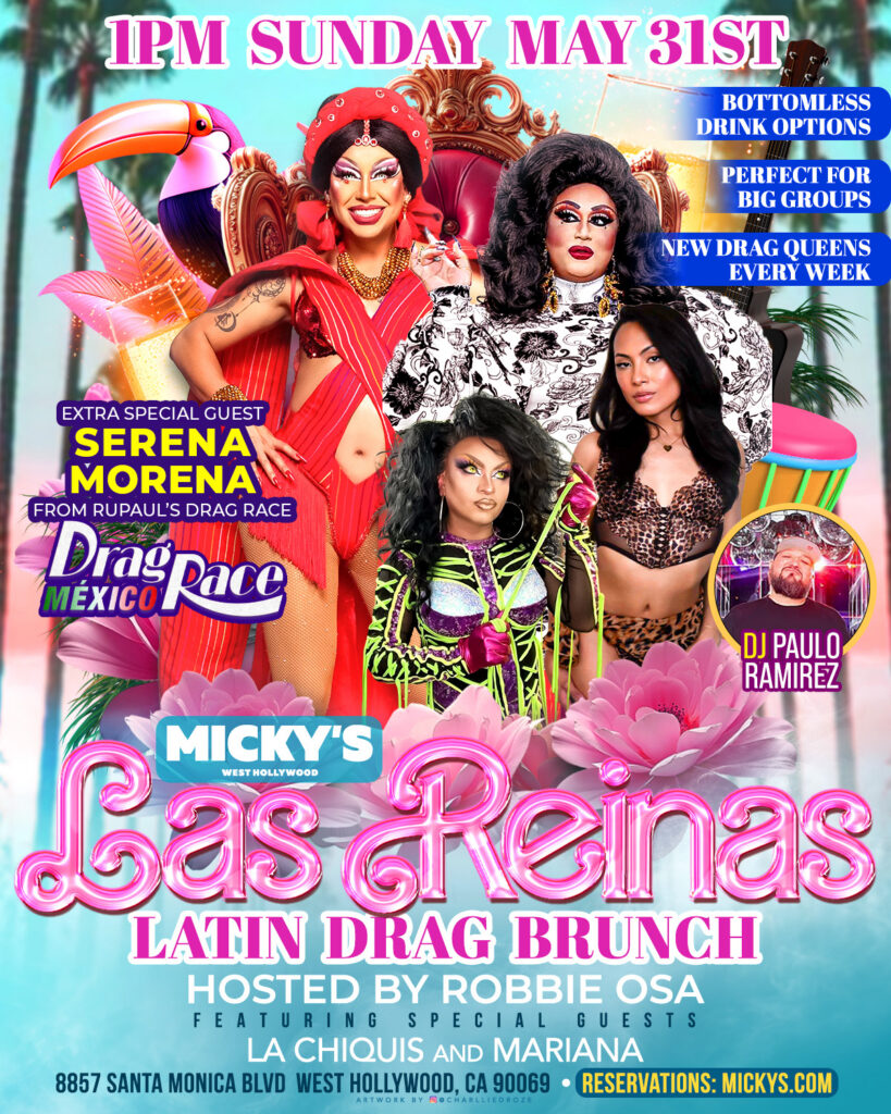 Las Reinas Latin Diva Drag Brunch