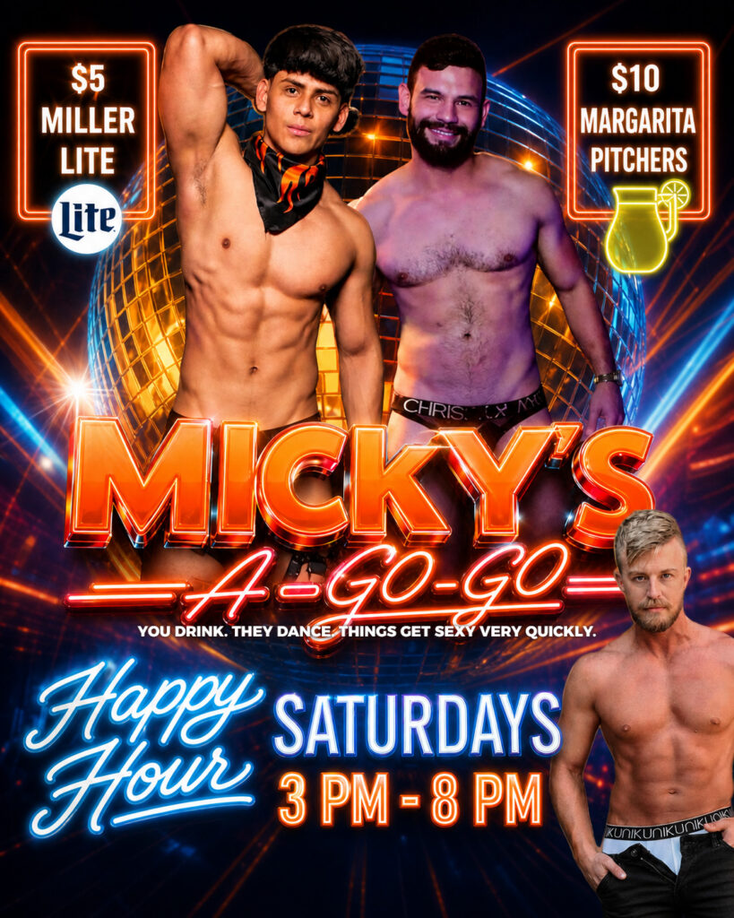 MICKY’S A GOGO Happy Hour