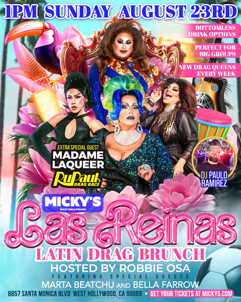 Las Reinas Latin Diva Drag Brunch