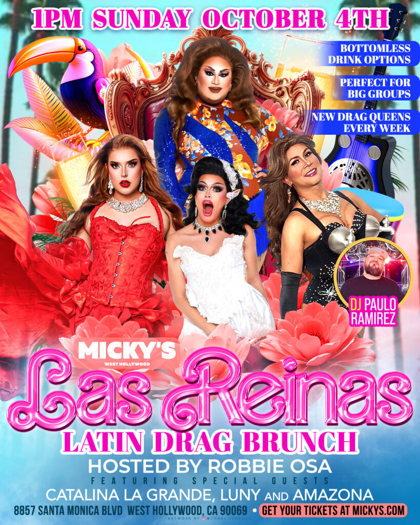 Las Reinas Latin Diva Drag Brunch