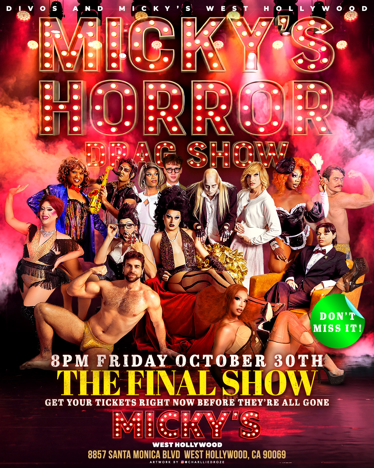 Micky’s Horror Drag Show: The Final Show