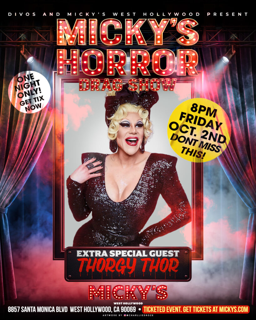 Micky’s Horror Drag Show ft. Thorgy Thor – 10/02/2026
